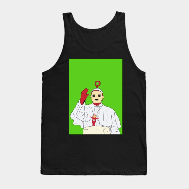 Po Pope Tank Top by Pretty Weird